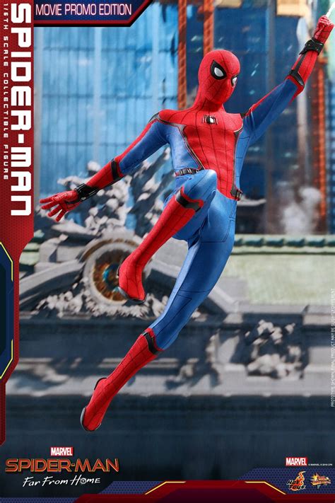 Hot Toys Spider Man Far From Home Spider Man Movie Promo Edition Figures