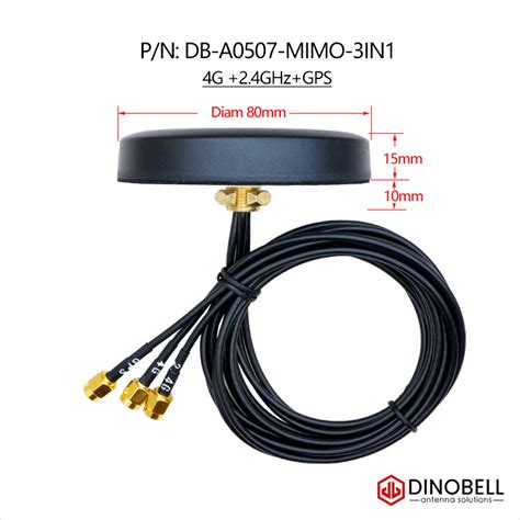 Mimo antenna combination antenna