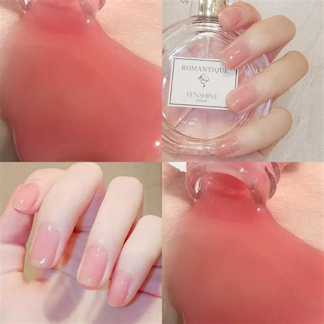 Popular Color Water Based Gel Nail Polish Peel Off No Baking Quick Drying Summer Nude Nail