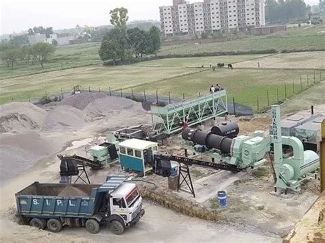 Asphalt Hot Mix Plant For Road Construction V At Unit In Ahmedabad