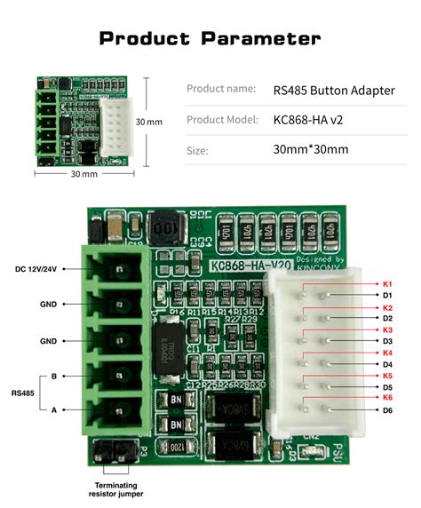 Rs485 Io Module Kc868 Hav2 Released Smart Home Automation Kincony