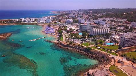 Fig Tree Protaras Aerial View 4k Stock Video Video Of Paradise