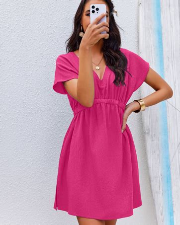 Amazon AI MAGE Swimsuit Cover Up V Neck Bathing Suit Cover Ups For Women Dress Bikini Beach