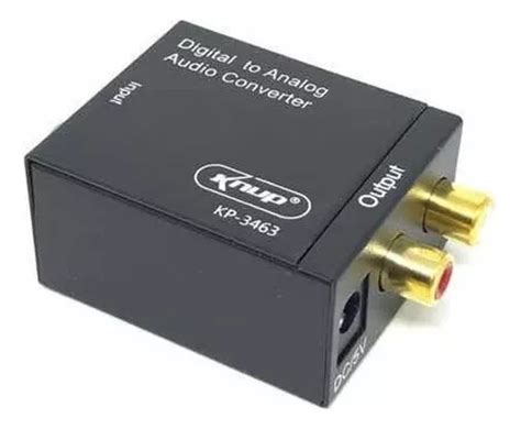 Convertidor de audio digital a analógico Kp 3463 Knup MercadoLibre