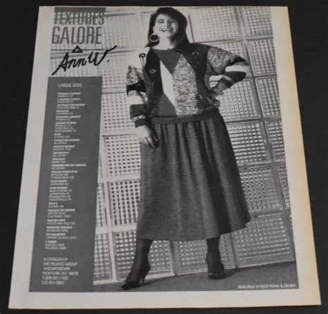 Print Ad Sexy Fashion Heels Long Legs Lady Feminine Brunette Ann W