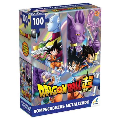 Rompecabezas Dragon Ball Super 100 Piezas Metalizado