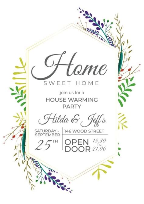 Free Housewarming Invitation Template To Design Wepik