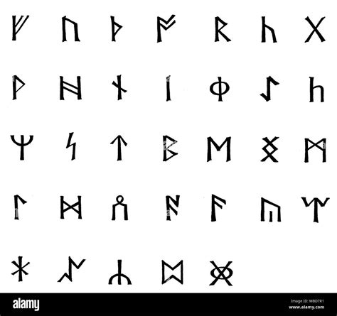 Anglo Saxon Runes To English Alphabet : Before Adopting The Latin ...