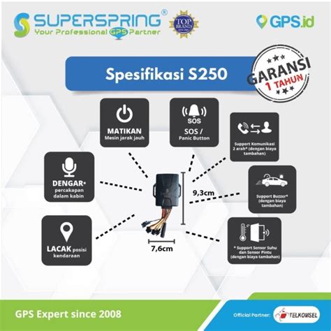 Jual Super Spring Gps S Alat Pelacak Kendaraan Kota Samarinda