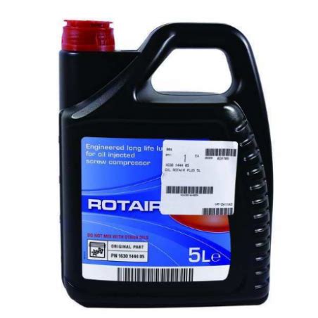 5 Litros Aceite Para Compresores De Aire Tornillo Rotativo SAE 15