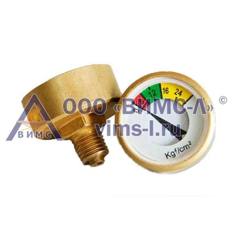 Манометр (индикатор давления) к ЗПУ огнетушителя