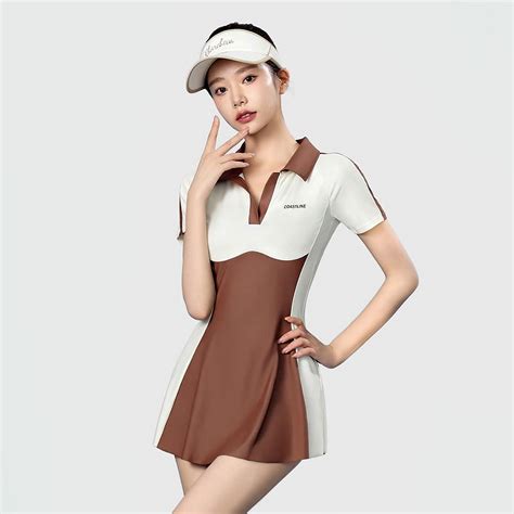 Generic Swimsuit Women S Conservative Hot Spring One Piece Swimsuit 2025 New Summer Professional