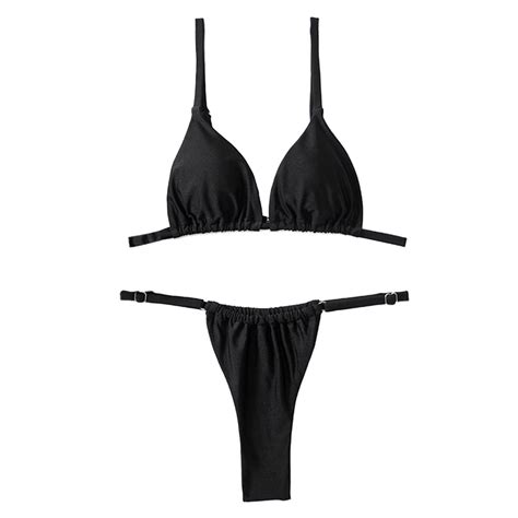 Traje De Bikini Traje De Ba O Del Bikini Del Borde Del Lazo Del Tri Ngulo De La Liga Del Color