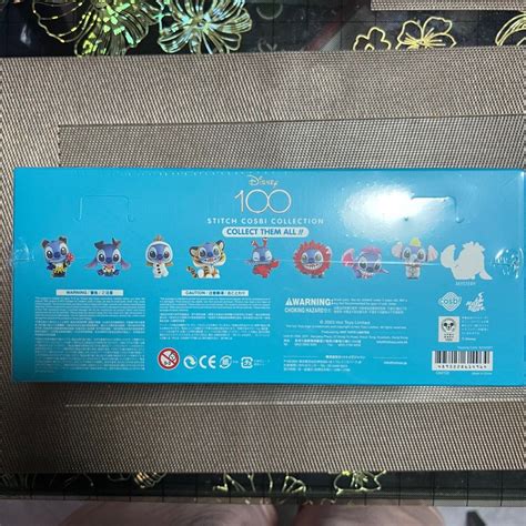 Sealed Ready Stock Hot Toys Disney Stitch In Costume Cosbi Blind Box Collection Set Of