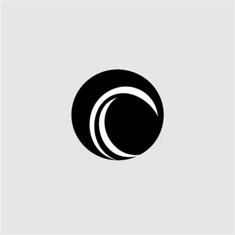 Un Primer Plano De Un Logotipo Circular En Blanco Y Negro Con Un Ai