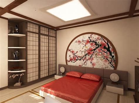 Quarto em estilo japonês | Спальня в японском стиле, Интерьеры спальни ...