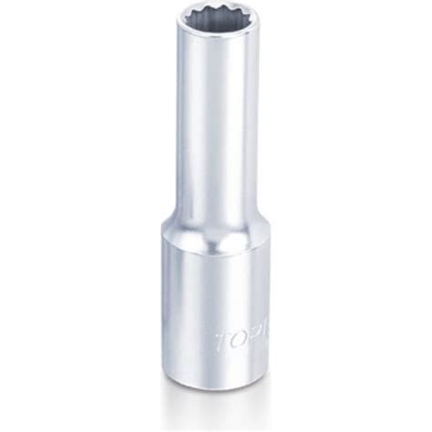 Головка торцевая длинная 12-гранная 10 мм, 3/8"DR TOPTUL BAEF1210 ...