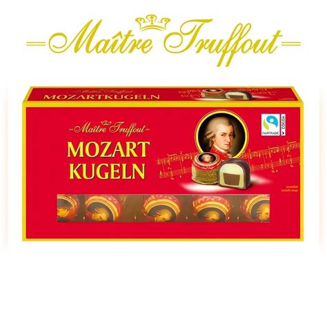 Шоколадные конфеты MOZART Kugeln с марципановой начинкой Maitre ...