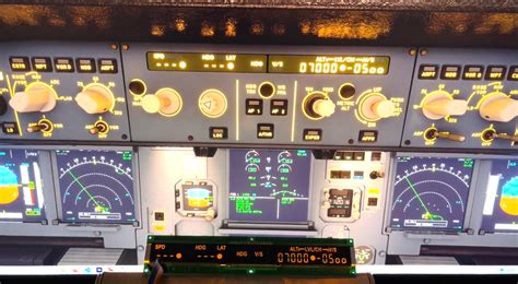 Airbus A320 FCU PCB LCD Display for Flight Simulators Seeks Kickstarter ...