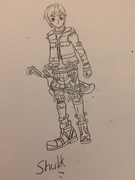 Shulk From Xenoblade Chronicles By Melodydrawz On Newgrounds