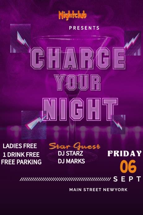 Concert Flyer Template Postermywall