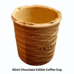 Ml Chocolate Edible Coffee Cup Packaging Type Loose At Rs