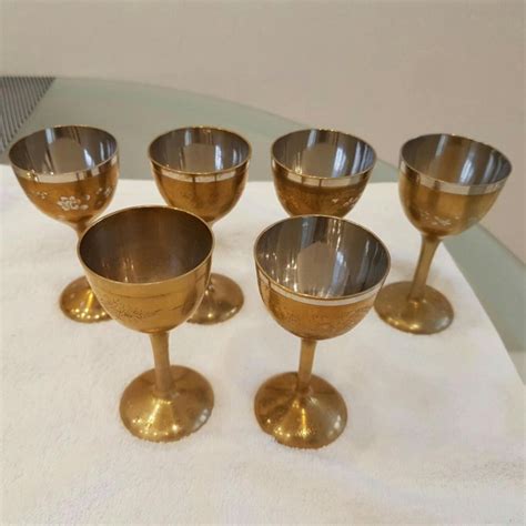 Рюмки из латуни (Индия) – купить в Ставрополе, цена 1 300 руб., продано ...