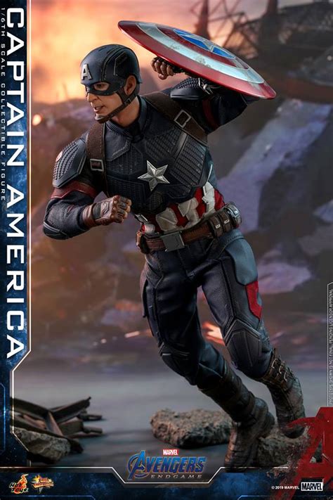 Hot Toys libera imagens da sua peça do Capitão América o novo traje de Vingadores Ultimato
