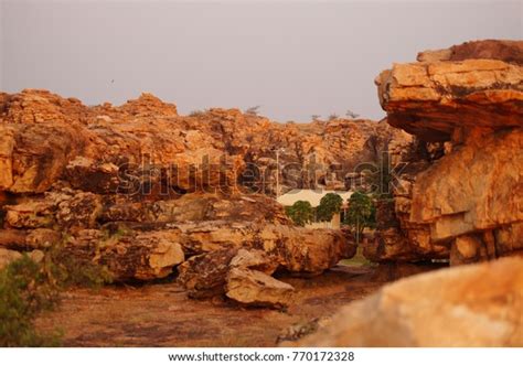 Scene Orvakal Rock Garden Stock Photo (Edit Now) 770172328