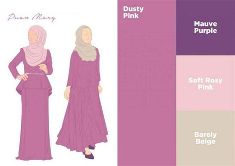 Kombinasi Warna Baju Dan Tudung Yang Sesuai - historyploaty