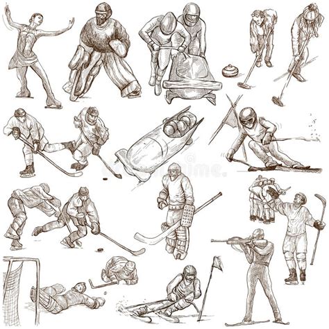 Sports Drawings Stock Illustrations 1399 Sports Drawings Stock
