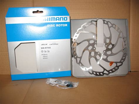 Ротор Shimano SLX SM-RT66-S, 160mm серебристый Серебристый ESMRT66S ...