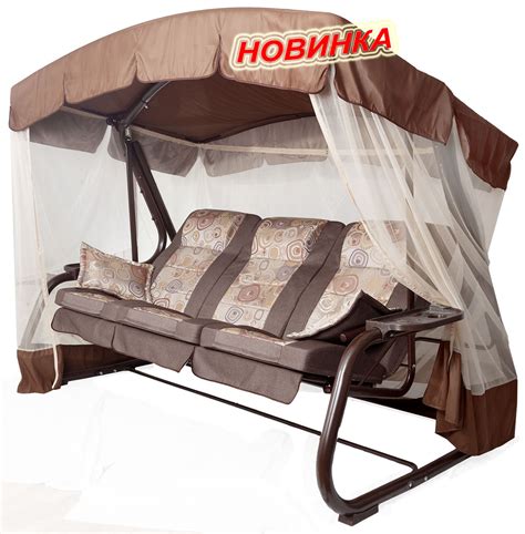 Качели садовые Палермо Премиум по самой низкой цене в Москве