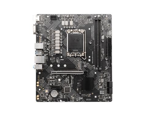 PRO B660M-E DDR4 Motherboard M-ATX - Intel 12th Gen Processors