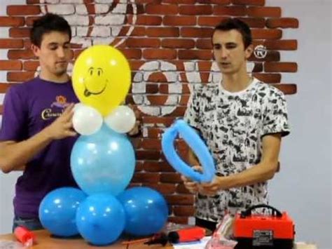 Фигуры из шаров "Мальчик и девочка" (Balloons boy and girl) - YouTube