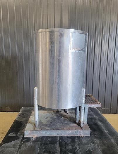 Used USED 100 GALLON JACKETED TANK 316 STAINLESS STEEL For Sale At