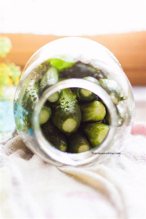 Соленые огурцы по рецепту моей тети - Daria Saveleva