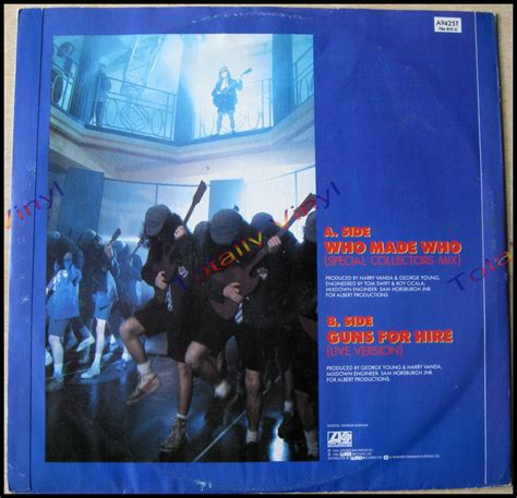 Totally Vinyl Records || AC~DC - Who made who (special collectors mix ...