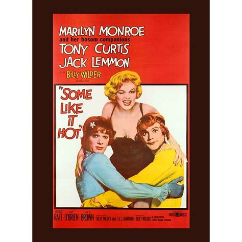Some Like It Hot Some Like It Hot Movie Posters Vintage Vintage Movies