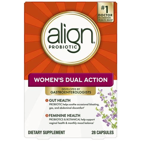 Align Probiotic Women S Dual Action Multi Strain Supports Feminine Health Walgreens