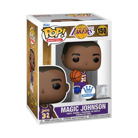Buy Pop Magic Johnson Purple Jersey Lakers At Funko