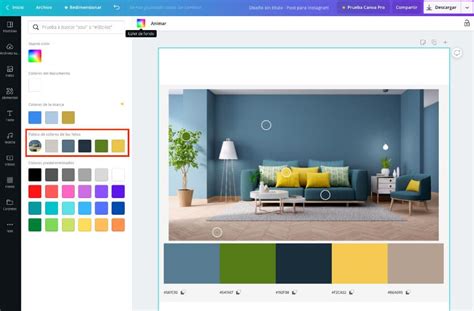¿cómo Usar Las Paletas De Color De Canva