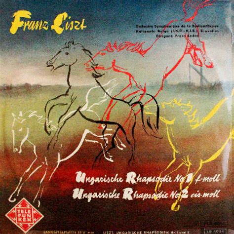 Ungarische Rhapsodie No. 1 F-Moll / Ungarische Rhapsodie No. 2 Cis-Moll ...