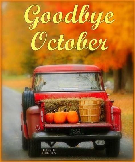 Goodbye October