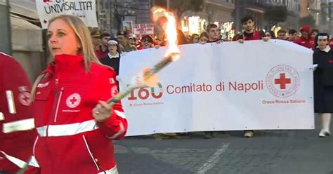 160 Anni Di Croce Rossa Fiaccolata A Napoli