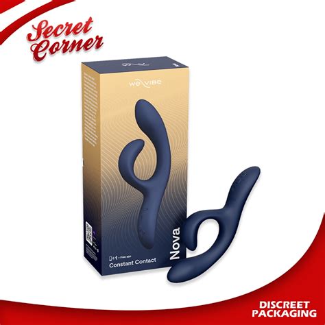 Secret Corner Nova Gen By We Vibe Rabbit Vibrator Midnight Blue Sex Toy For Women Shopee