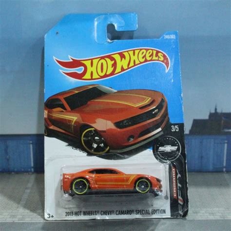 Hot Wheels Chevy Camaro Special Edition Shopee Malaysia