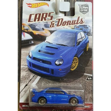 Xe mô hình 1 64 Hot Wheels CAR Culture SUBARU IMPREZA WRX Cars Donuts Series Shopee Việt Nam