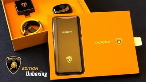 Oppo Find X Lamborghini Edition Unboxing YouTube