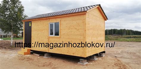 Хозблок для дачи 6х3м